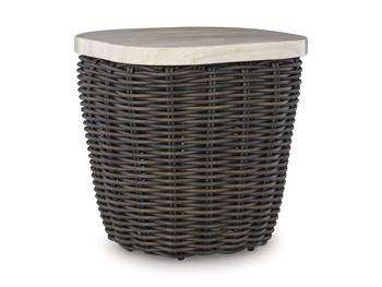 Kimora Outdoor End Table - MR ZEE FURNITURE