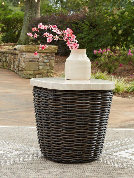 Kimora Outdoor End Table - MR ZEE FURNITURE