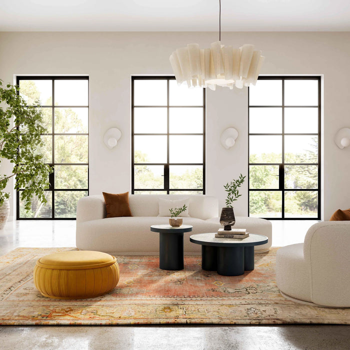 Fickle Cream Boucle Modular Sofa