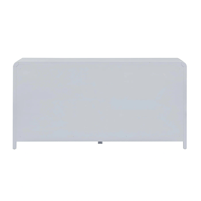 Patty 62" Rattan 6 Drawer Dresser