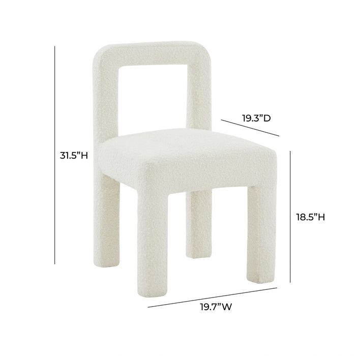 Hazel Performance Boucle Dining Chair