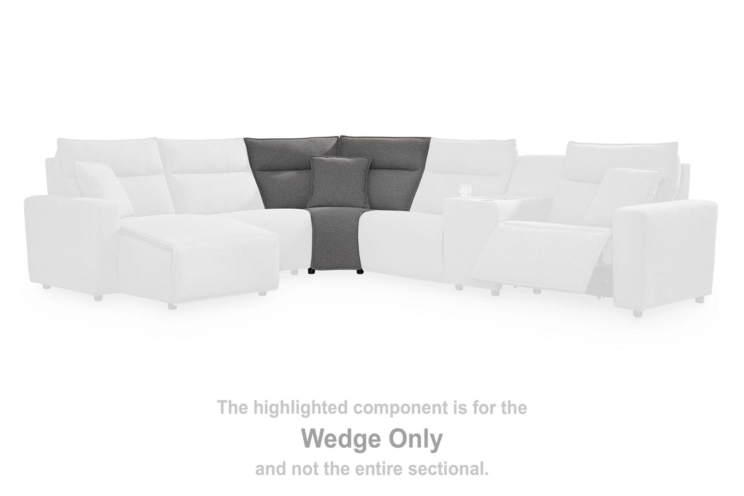 Modmax II Power Reclining Sectional with Chaise and Audio Console