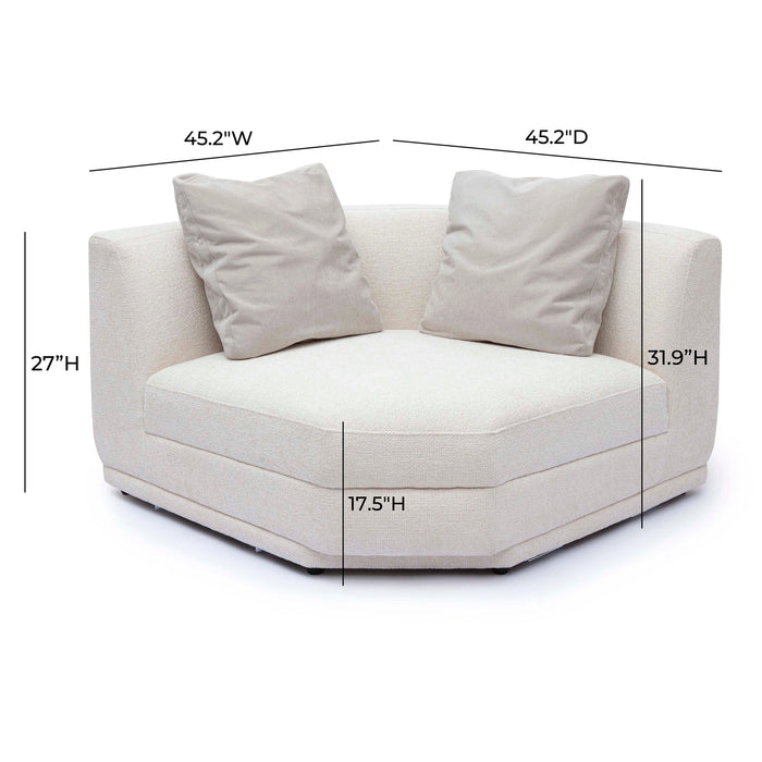 Perry Wedge Corner Chair
