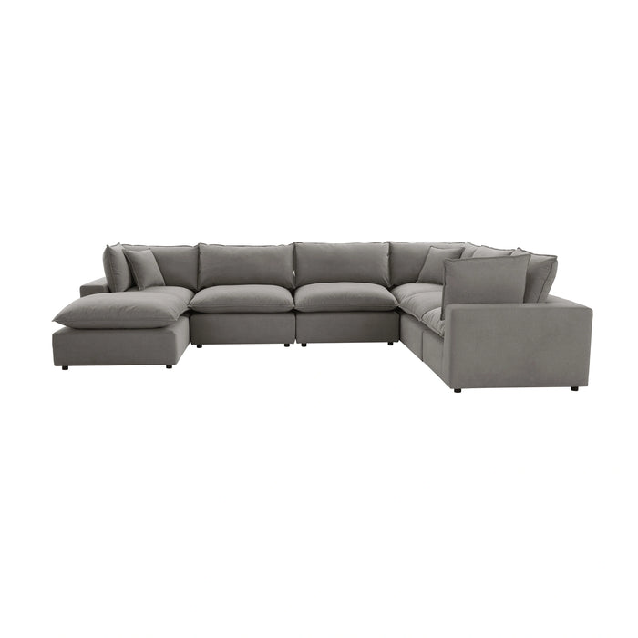 Cali 7-Piece Modular Large Chaise Sectional
