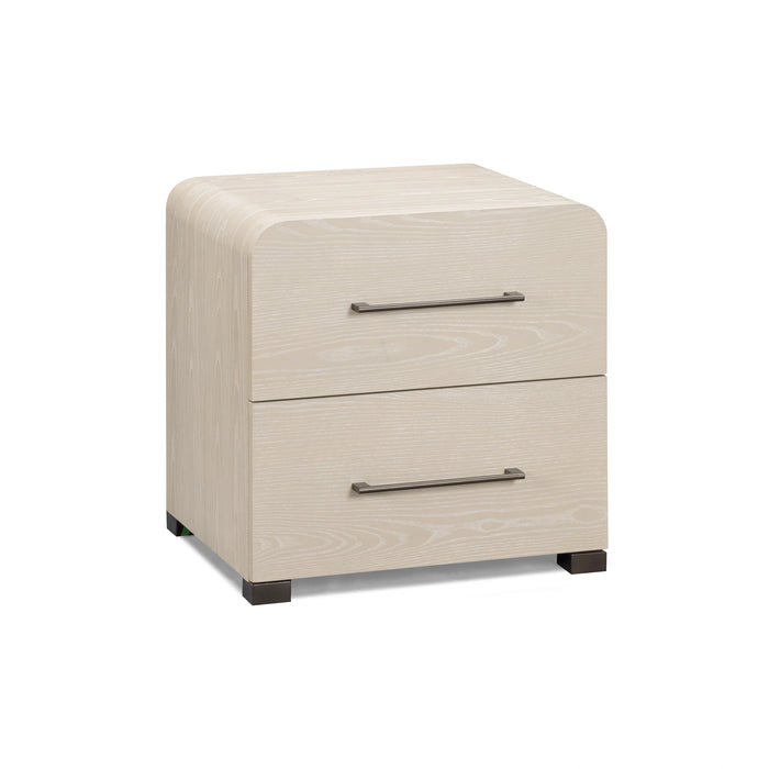 Marissa 22" Ash 2-Drawer Nightstand