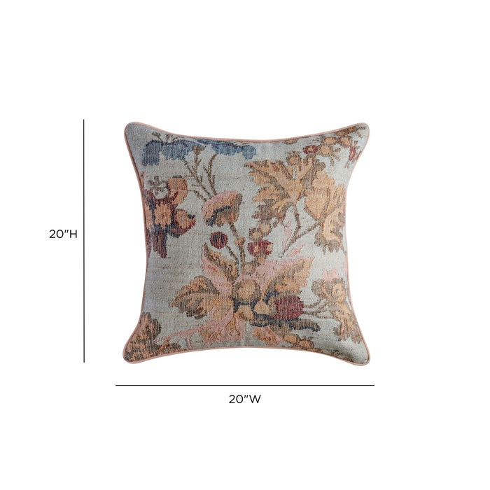 Taman Natural Cotton Throw Pillow
