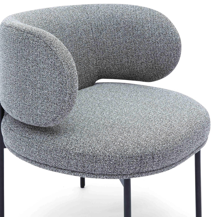 Maureen Performance Upcycled Linen Dining Chair