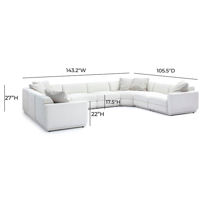 Perry 8-Piece Large U-Sectional
