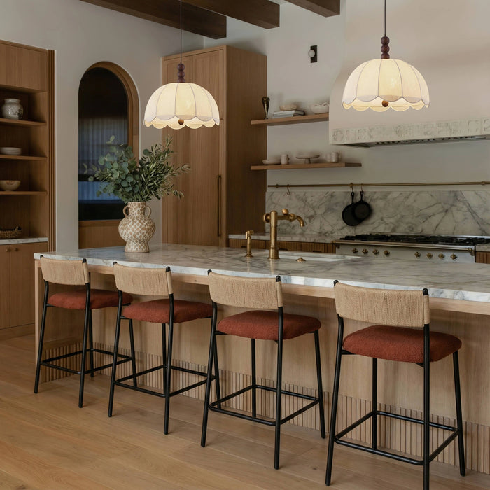 Celine Boucle Bar And Counter Stool