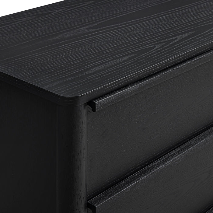 Tyra 62" Ash 6-Drawer Dresser