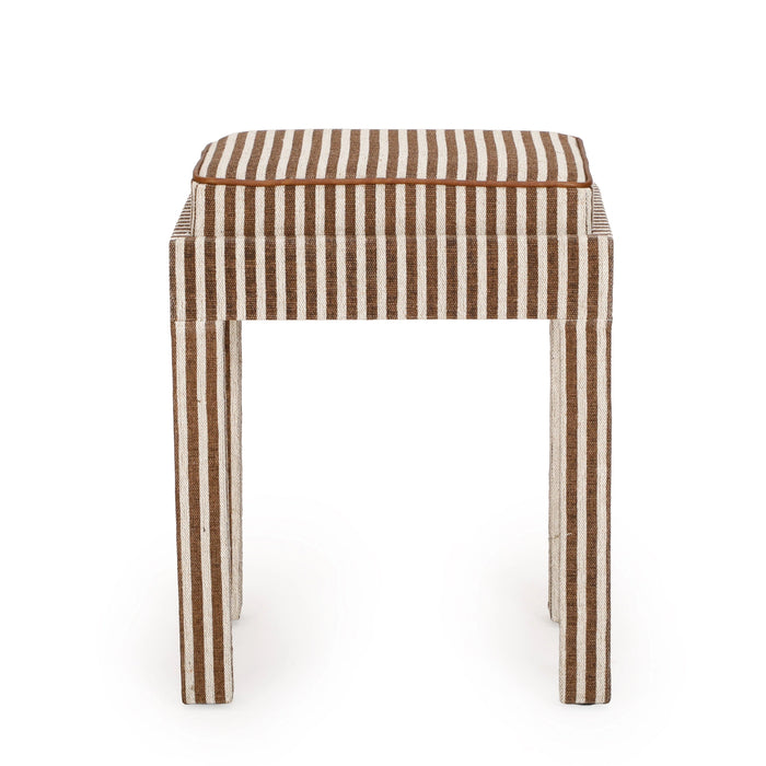 Kora Cotton Jute Contract-Grade Accent Stool