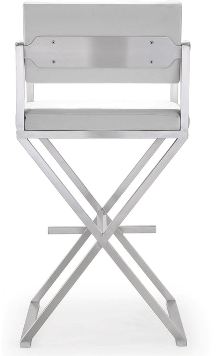 Director Performance Vegan Leather Stool