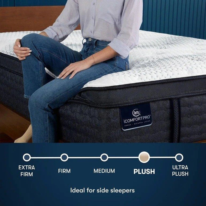 Serta iComfortPro Mattress Dartmouth Plush Pillow Top Mattress