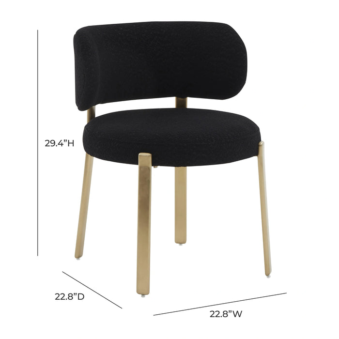 Margaret Cream Performance Linen Dining Chair