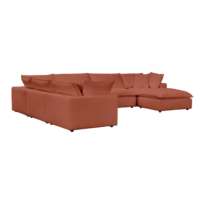 Cali 7-Piece Modular Large Chaise Sectional