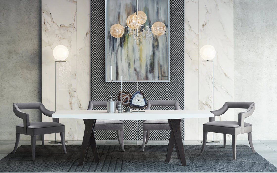Tiffany Performance Velvet Dining Chair