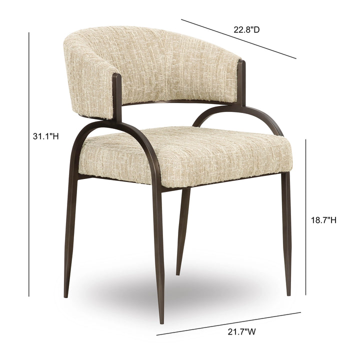 Tatum Performance Vegan Leather Dining Chair