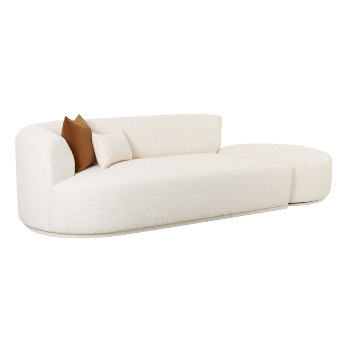 Fickle Cream Boucle Modular Sofa