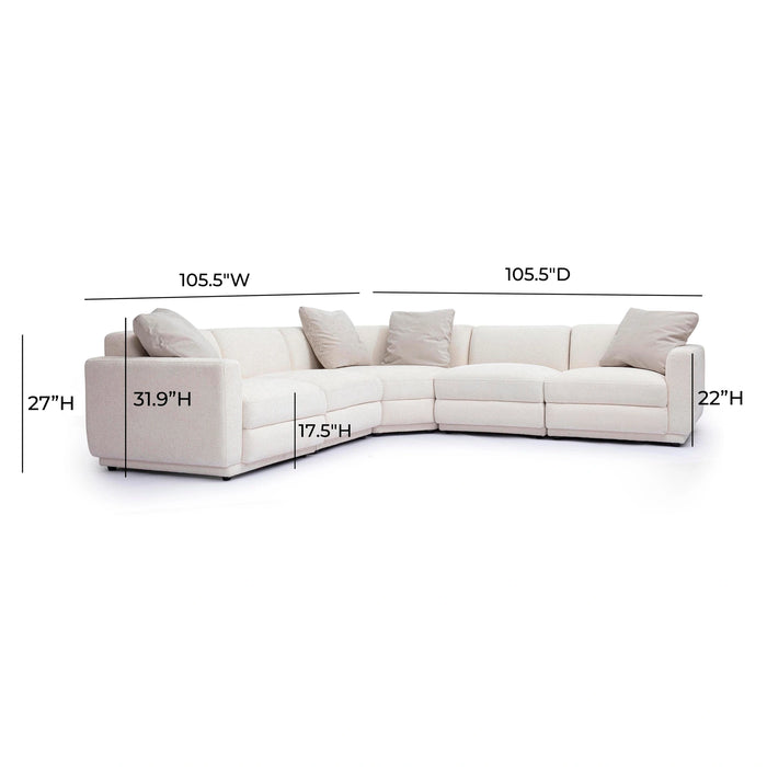Perry 5-Piece L-Sectional