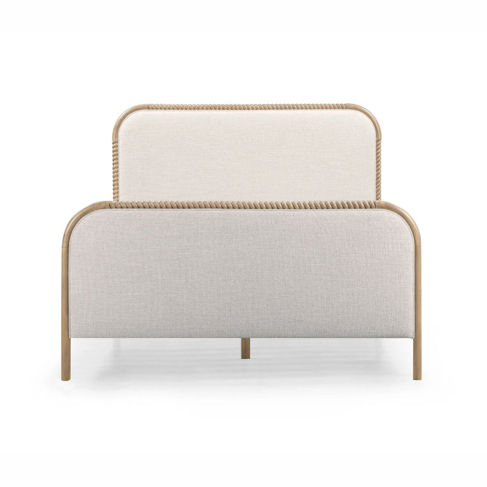 Hatia Basketweave Panel Bed