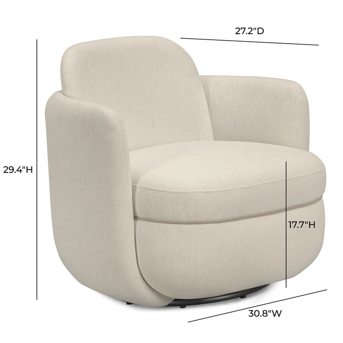 Wolfie Swivel Accent Chair