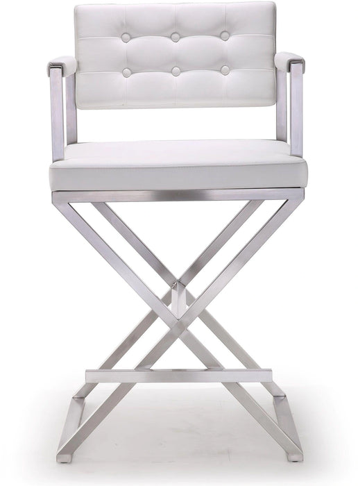 Director Performance Vegan Leather Stool