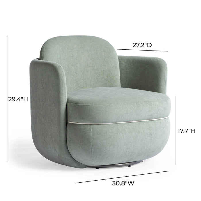 Wolfie Swivel Accent Chair