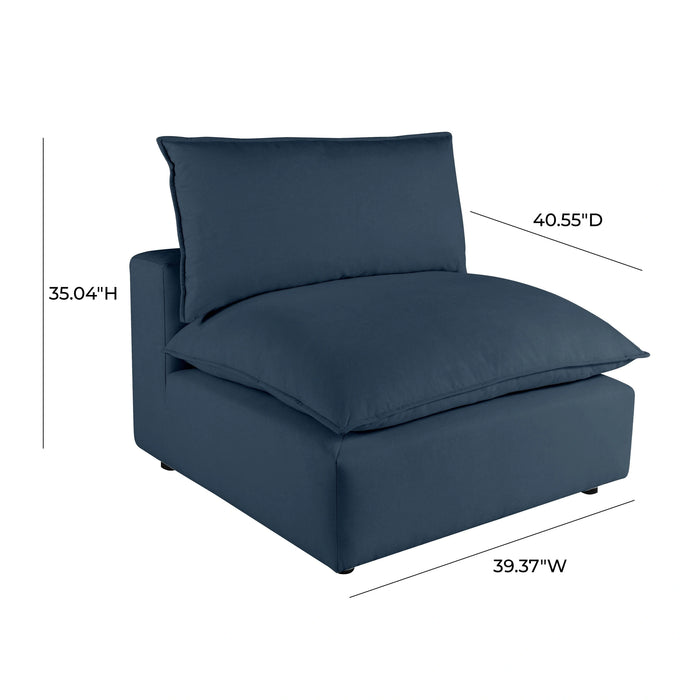Cali Modular Armless Chair