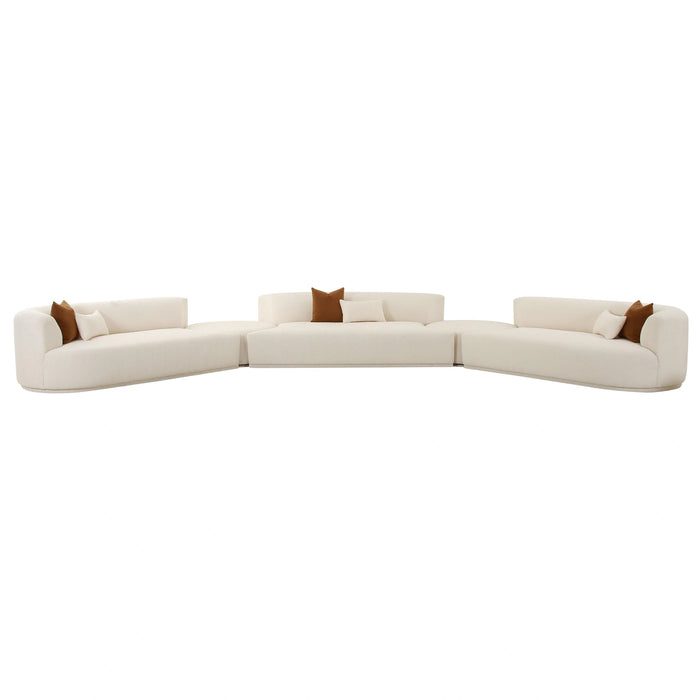 Fickle Cream Boucle Modular Sofa