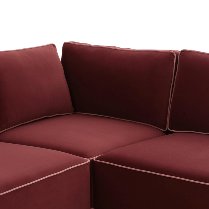 Willow 7-Piece Large Chaise Sectional